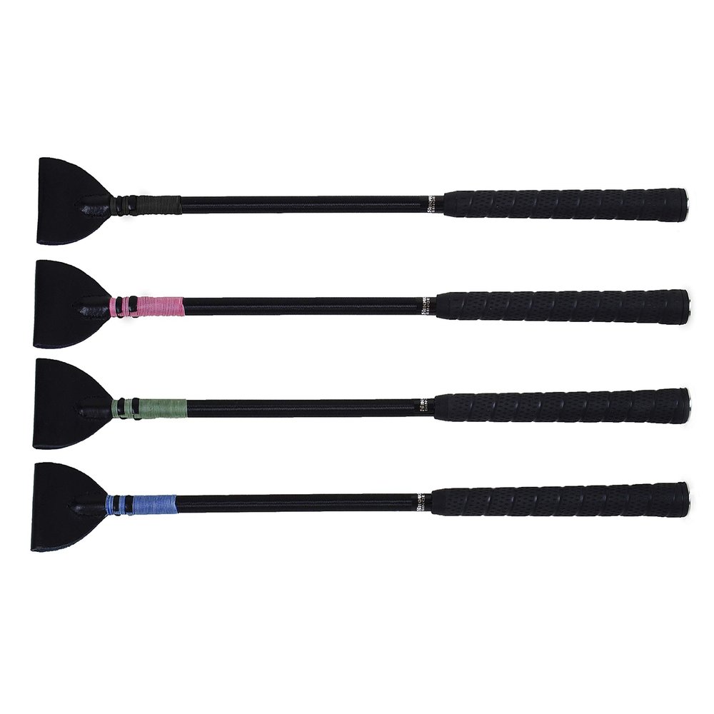 Horse Fare Products Snowbee Thick Shaft Jump Bat, 20" (Navy)