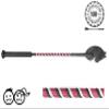 Snowbee Horse Head Kids Jump Bat, 16" (Red/Black/White) view 2