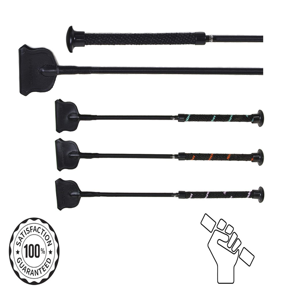 Horse Fare Products Snowbee Shield Popper Jump Bat, 19", 23" and 26" (Orange, 19")