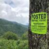 Custom Sign, No Trespassing, No Hunting, No Fishing, Posted, Heavy Gauge Vinyl, Green view 4