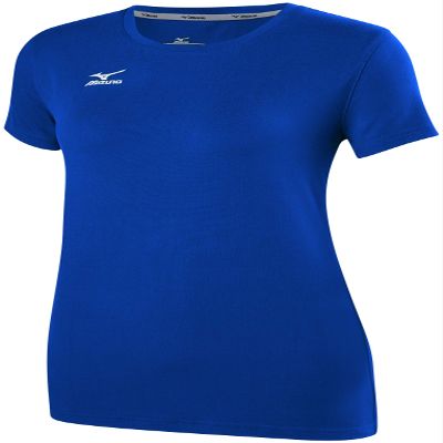 Mizuno Women's Volleyball 2.0 Attack Tee Shirt Royal