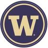 2 Inch UW W University of Washington Huskies Logo Removable Wall Decal Sticker Art NCAA Home Room Decor 2 1/4 Inches view 1