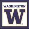 4 Inch UW W University of Washington Huskies Logo Removable Wall Decal Sticker Art NCAA Home Room Decor 4 by 3 Inches view 1