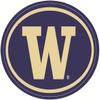 4 Inch UW W University of Washington Huskies Logo Removable Wall Decal Sticker Art NCAA Home Room Decor 4 by 3 Inches view 1