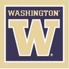 3 Inch UW W University of Washington Huskies Logo Removable Wall Decal Sticker Art NCAA Home Room Decor 3 by 3 Inches view 1