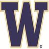 3 Inch UW W University of Washington Huskies Logo Removable Wall Decal Sticker Art NCAA Home Room Decor 3 by 2 Inches view 1