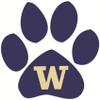 2 Inch PAW UW W University of Washington Huskies Logo Removable Wall Decal Sticker Art NCAA Home Room Decor 2 by 2 Inches