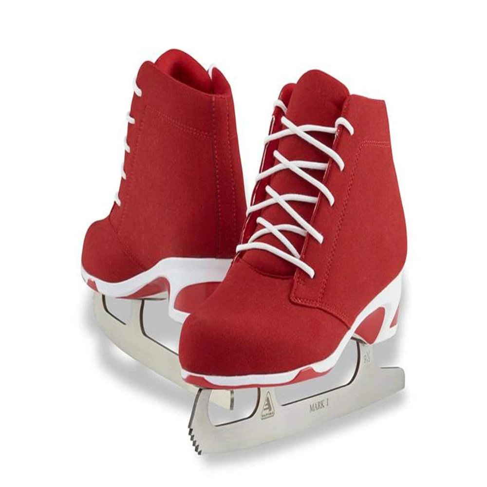 Jackson Ultima Softec Diva Red Women's Figure Ice Skates - Womens Size 5