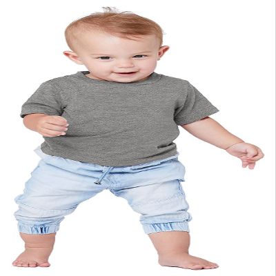 Bella + Canvas Infant Jersey Short Sleeve T-Shirt 18-24MOS ASPHALT