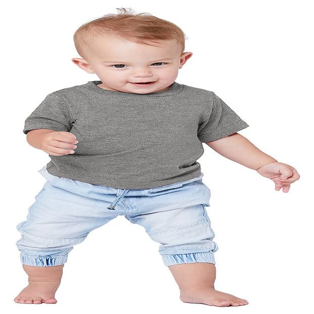 Bella + Canvas Infant Jersey Short Sleeve T-Shirt 18-24MOS ASPHALT