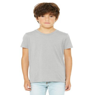 Bella + Canvas Youth Jersey Short-Sleeve T-Shirt XL HEATHER STONE