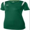 Mizuno Youth Balboa 5.0 Short Sleeve Volleyball Jersey Forest/Silver view 1