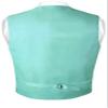 Vesuvio Napoli Men's Paisley Design Dress Vest & NeckTie AQUA GREEN Color Neck Tie Set sz 6XL view 2