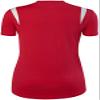 Mizuno Balboa 5.0 Short Sleeve Volleyball Jersey, Womens X-Small, Red/Silver view 2