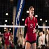 Mizuno Balboa 5.0 Short Sleeve Volleyball Jersey, Youth Medium, Charcoal/Silver view 3