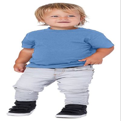 Bella + Canvas Toddler Jersey Short-Sleeve T-Shirt 3T HTHR COLUM BLUE