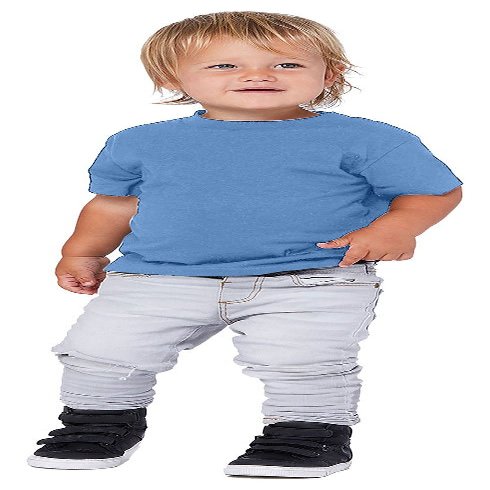Bella + Canvas Toddler Jersey Short-Sleeve T-Shirt 3T HTHR COLUM BLUE