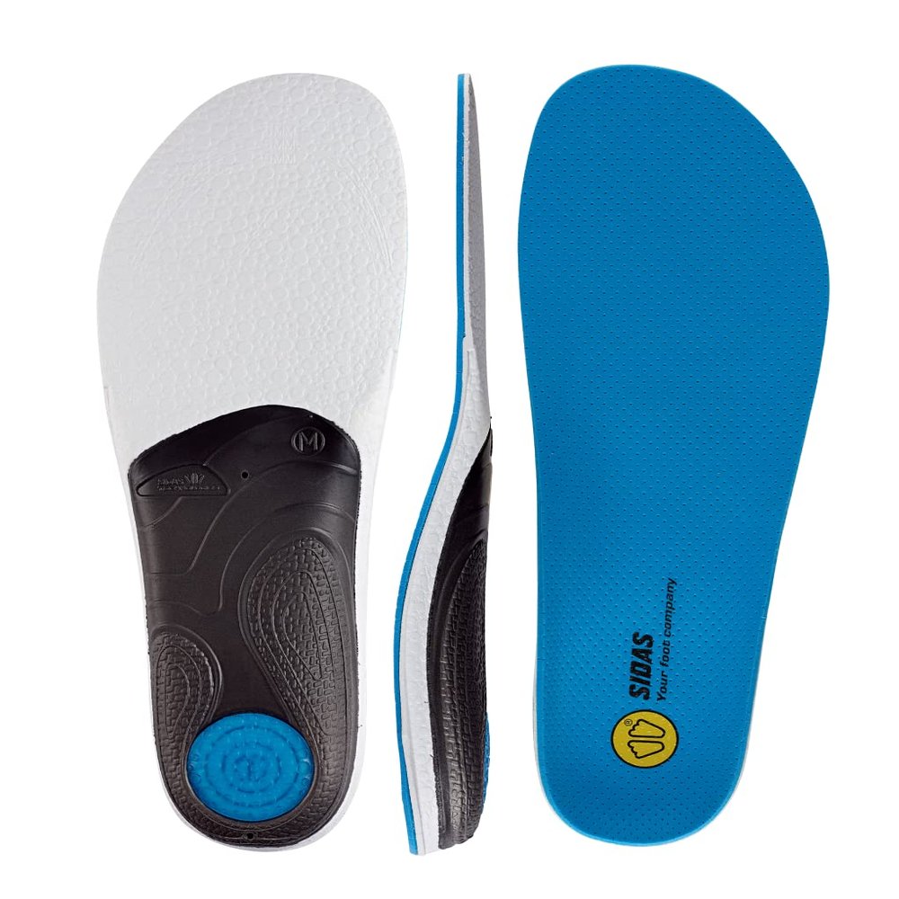 (Sidas) Unisex Adult Low Arch Insole, XS:22.0cm-23.0cm