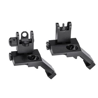 Barska AW13260 Flip-Up 45 Degree Offset Sight Set, Black
