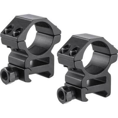BARSKA AI13184 1" Medium Weaver Style HQ Ring, Black