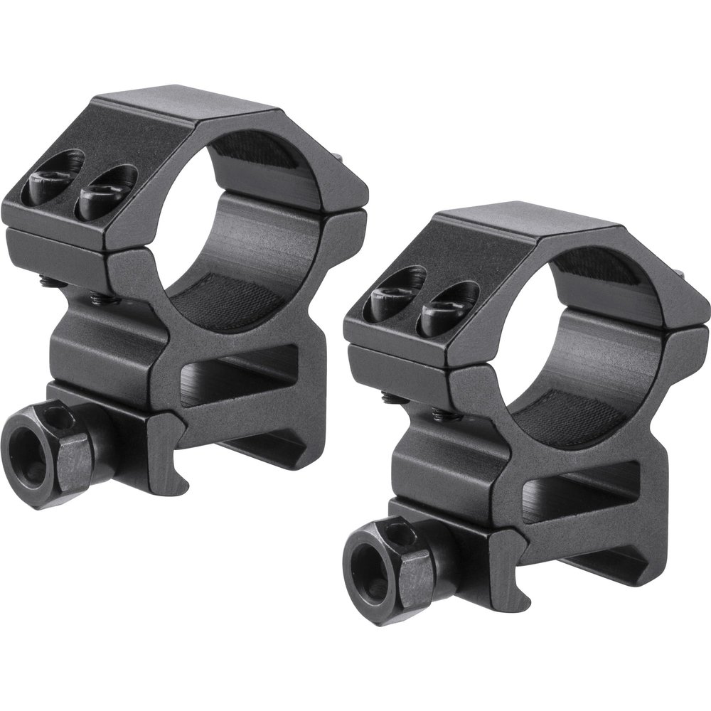 BARSKA AI13184 1" Medium Weaver Style HQ Ring, Black