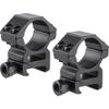 BARSKA AI13184 1" Medium Weaver Style HQ Ring, Black view 1
