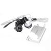 BoNew Portable 2.5 Optical + 3W Light Aluminum alloy box (Silver) view 4
