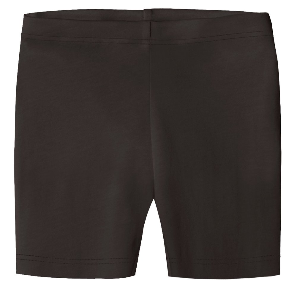 City Threads Made in USA Big Girls Underwear Bike Under Shorts Biker in All Cotton Perfect for SPD and Sensitive Skin Sports Dance School Uniform, Chocolate, 12/18m