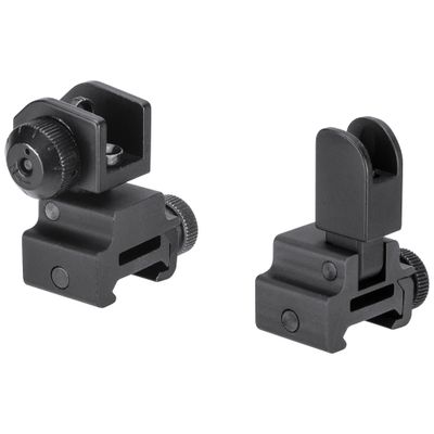 Barska AW13258 Flip-Up Tactical Sight Set , Black