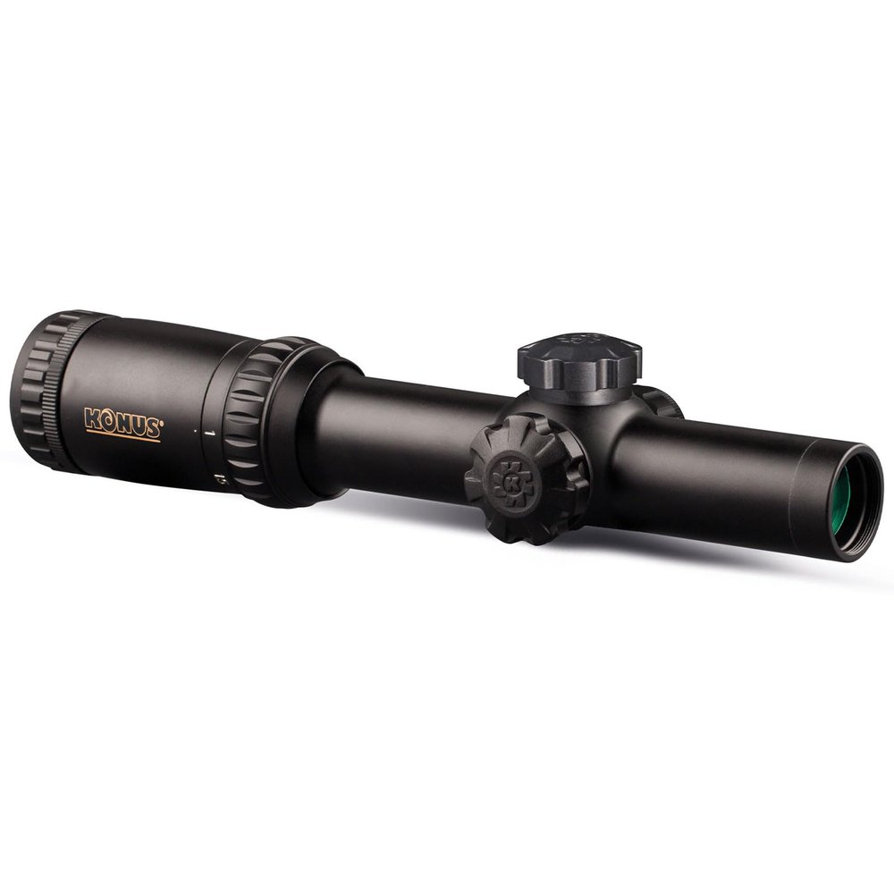 Konus 7182 1x-6x24mm KonusPro M30 Riflescope,Blue,Red