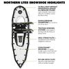 Northern Lites Race Ultralight Running & Racing Snowshoes with Tru Trak Binding, Yellow view 3
