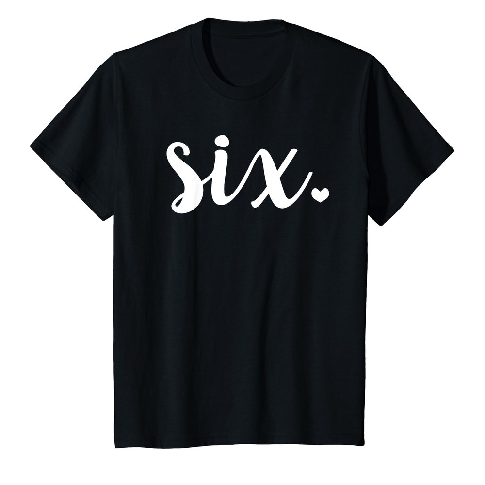 Kids Sixth Birthday Girl Shirt, 6 Year Old Birthday Girl Outfit