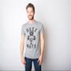 Crazy Dog Mens Holiday Novelty T Shirt Deez Nuts Funny Nutcracker Christmas Pun Shirt Meme Cringe Bro Ugly Sweater Party Tee Dark Heather Grey M view 3