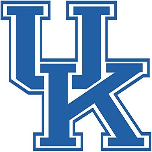 3 Inch UK University of Kentucky Wildcats Logo Removable Wall Decal Sticker Art NCAA Home Room Decor 3.5 by 2.5 Inches