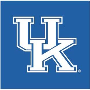 4 Inch UK University of Kentucky Wildcats Logo Removable Wall Decal Sticker Art NCAA Home Room Decor 4.5 by 3.5 Inches