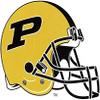 2 Inch Boilermakers Football Helmet Purdue University PU Logo Removable Wall Decal Sticker Art NCAA Home Room Decor 2 by 1.5 Inches
