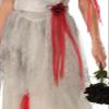 Rubies Women's Ghost Bride Adult Costume, as Shown, Medium view 3