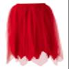 Rubie's Women's Sinful Skirt, red, Standard view 1