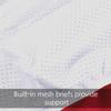 baleaf Men's 5" Running Athletic Shorts Zipper Pocket for Workout Gym Sports Lightweight Quick Dry Red Size L view 3