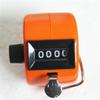 Manual Tally Counter 4 Digit Display Counter Lap Counter with Finger Ring Mechanical Palm Click Counter Orange for Stadium, Casino and Game Scores by TheBigThumb view 1