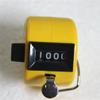 Manual Tally Counter 4 Digit Display Counter Lap Counter with Finger Ring Mechanical Palm Click Counter Yellow for Stadium, Casino and Game Scores by TheBigThumb view 2