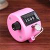 Manual Tally Counter 4 Digit Display Counter Lap Counter with Finger Ring Mechanical Palm Click Counter Pink for Stadium, Casino and Game Scores by TheBigThumb view 4