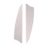 50 Pcs Turkey Feather Fletching 3 Inch Right Wing Arrow Feathers Vanes(White) view 1