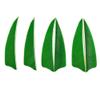 50 Pcs Turkey Feather Fletching 3 Inch Right Wing Arrow Feathers Vanes(Green) view 2
