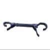 SPAREHAND Alternative Bike Frame Adapter - Strong Steel Bicycle Carrier with Top Tube Cross Bar - Push Pins Lock Adapter - 22" to 32" Adjustable Telescopic Bar for Women & Children Bicycle  Black view 1