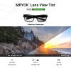 Mryok UV400 Replacement Lenses for Oakley Batwolf OO9101 - Eclipse Grey Photochromic view 4