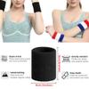 HANERDUN Wrist Sweatbands Thick Terry Cloth Wristbands for Men and Women Athletic Sweat Bands for Sports Tennis Gym Basketball view 4