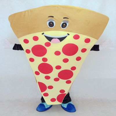 rushopn Pepperoni Pizza Mascot Costume