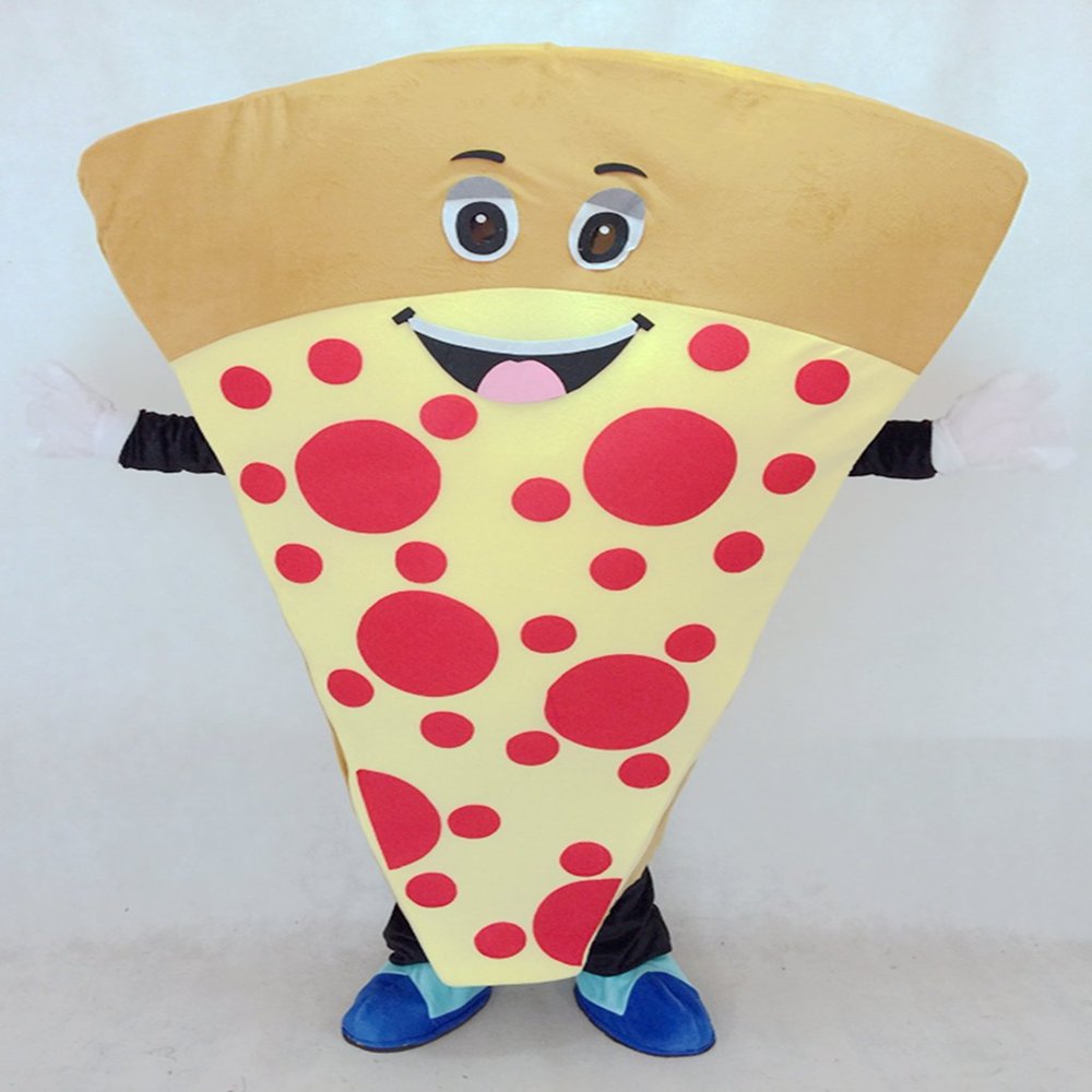 rushopn Pepperoni Pizza Mascot Costume