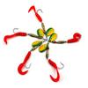 LENPABY 10pcs Metal Sequin Spinner Spoon Fishing Lures Artificial Peche Wobble bass Japan Hooks Fishing baits isca Pesca Fishing Tackles view 2
